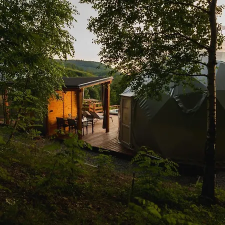 Beskid Glamp Luxussátor Jaworze
